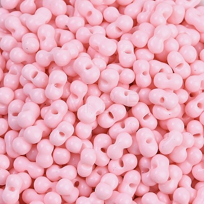 Baking Paint Glass Seed Beads SEED-K010-A17-1