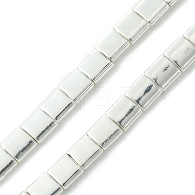 Electroplated Synthetic Non-Magnetic Hematite Beads Strands G-I360-O01-04-1
