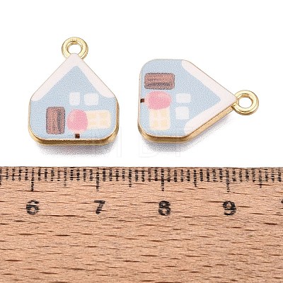 Printed Alloy Pendants PALLOY-SZC0008-01B-1