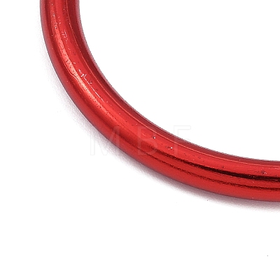 Aluminium Open Jump Rings ALUM-A005-01B-1