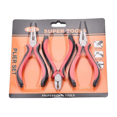 45# Carbon Steel Jewelry Plier Sets PT-T001-07-01-1