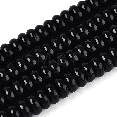 Opaque Spray Painted Glass Beads GLAA-ZX008-6mm-18F-1
