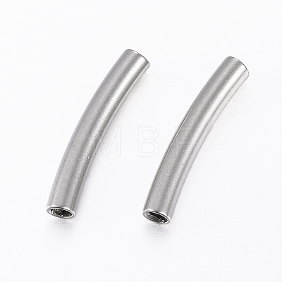 304 Stainless Steel Tube Beads X-STAS-K154-B-78P-1