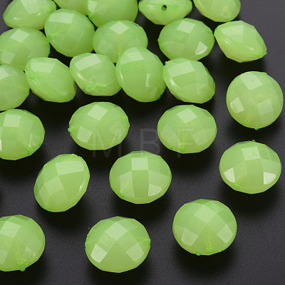 Imitation Jelly Acrylic Beads MACR-S373-94-E06-1