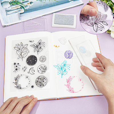 Clear Silicone Stamps DIY-WH0504-51E-1