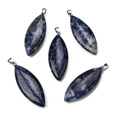 Natural Sodalite Big Pendants G-F820-06N-1