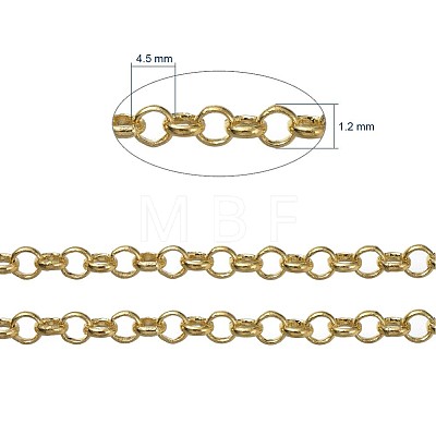 Brass Rolo Chains CHC-S008-002A-G-1