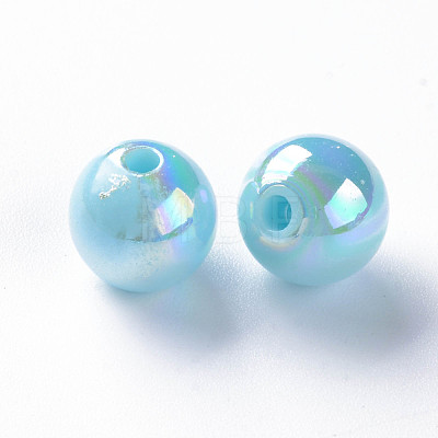 Opaque Acrylic Beads MACR-S370-D10mm-A07-1