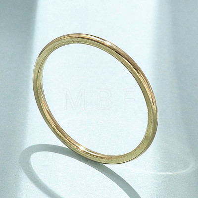 304 Stainless Steel Plain Band Rings STAS-I160-F03-G-1