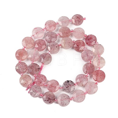 Natural Strawberry Quartz Beads Strands G-C116-A44-01-1