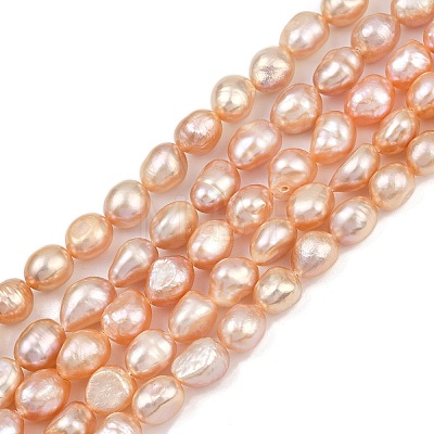 Natural Cultured Freshwater Pearl Beads Strands PEAR-P064-20J-05F-1