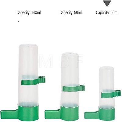 No Drip Small Animal Water Bottle and Plastic Pet Food Scoops AJEW-GA0002-02S-1