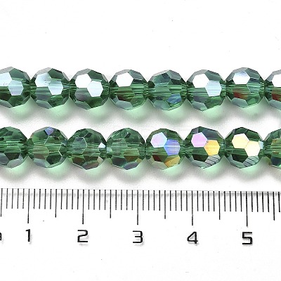 Transparent Glass Beads EGLA-A035-T8mm-B18-1