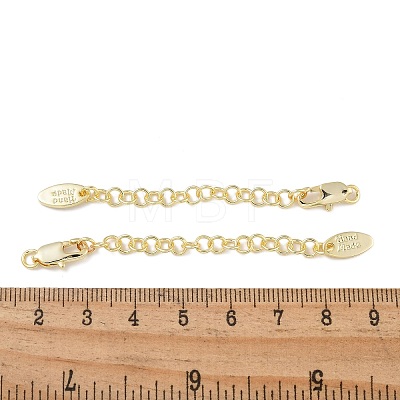 Brass Chain Extender KK-P284-10G-1