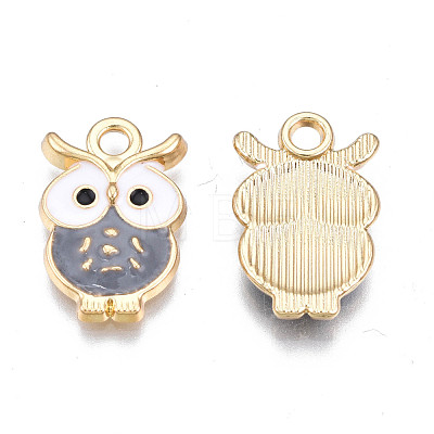 Alloy Enamel Pendants PALLOY-N170-019B-NR-1