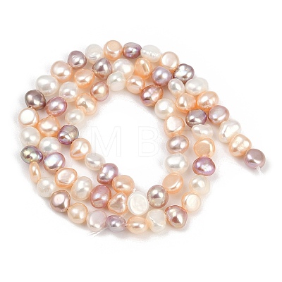 Natural Cultured Freshwater Pearl Beads Strands PEAR-P064-19G-02M-1