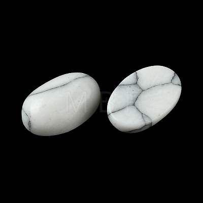 Synthetic Howlite Cabochons G-A094-01A-45-1