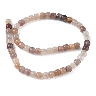 Natural Lepidolite Purple Mica Stone Beads Strands GG-CBA9281-D02-7x8mm-1