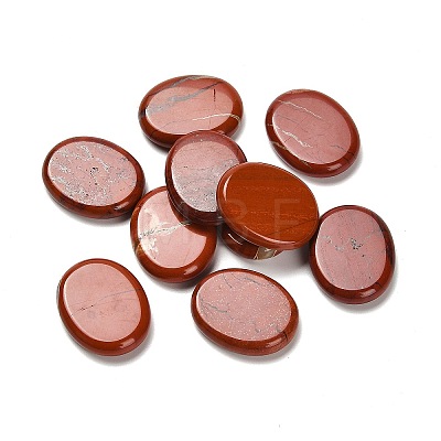 Natural Red Jasper Cabochons G-C166-02B-1