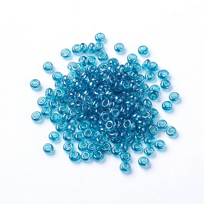 12/0 Grade A Round Glass Seed Beads X-SEED-Q011-F521-1