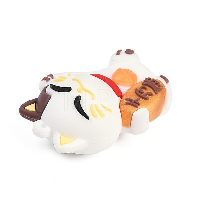 PVC Cartoon Lucky Cat Doll Pendants X-KY-F017-04-1