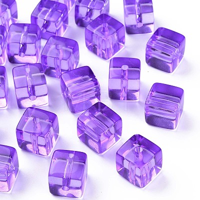 Transparent Acrylic Beads MACR-S374-14-B-1