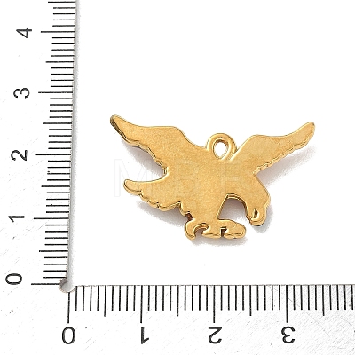 304 Stainless Steel Enamel Pendants STAS-L316-23G-03-1