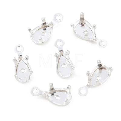 Brass Sew on Prong Settings KK-C163-13A-S-1