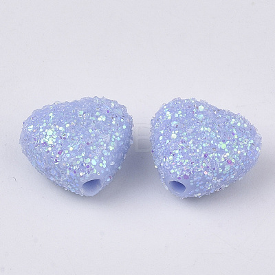 Opaque Acrylic Beads MACR-T033-06D-1