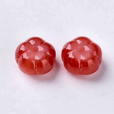 Imitation Jade Glass Beads GLAA-S190-002A-01-1