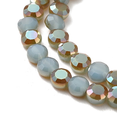 Electroplate Glass Beads Strands EGLA-D019-M4-1