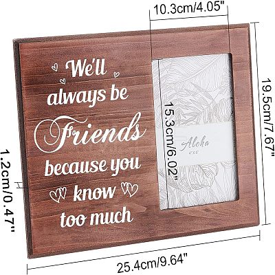 MDF Photo Frames DIY-WH0231-026-1