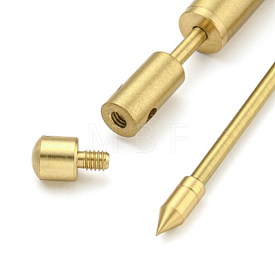 Brass Dowsing Rods for Energy Water Seeking AJEW-XCP0002-59-1