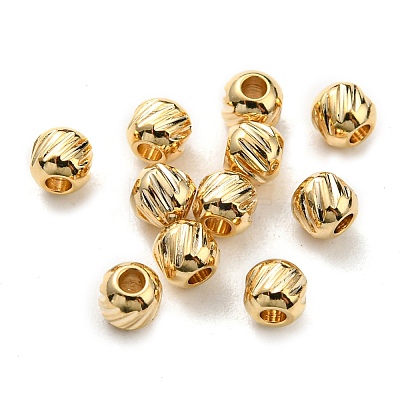 201 Stainless Steel Beads STAS-A057-04B-G-1