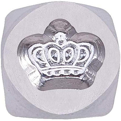 Iron Metal Stamps AJEW-BC0005-39B-1