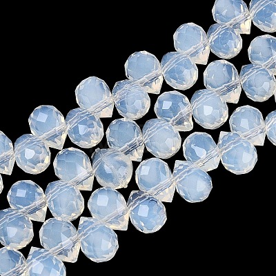 Imitation Jade Glass Beads Strands GLAA-Q116-01A-A02-1