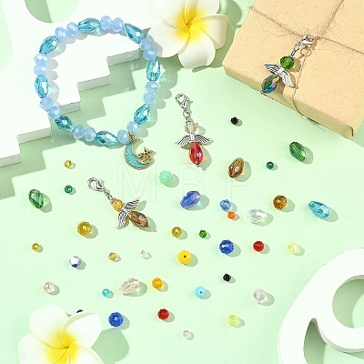 18 Strands 18 Styles Glass Beads Strands GLAA-YW0005-65-1