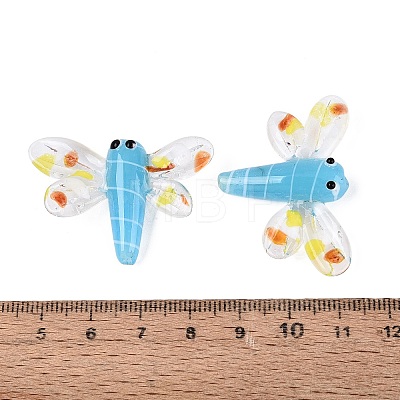 Autumn Handmade Lampwork Beads LAMP-Q031-017-04-1