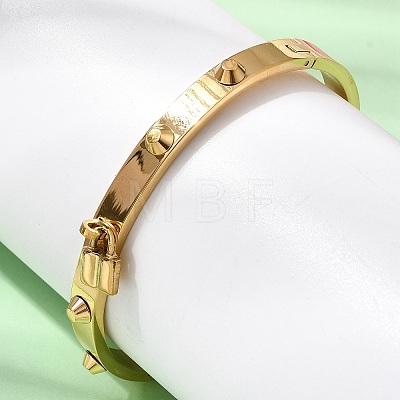 304 Stainless Steel Charm Bangles BJEW-H644-12G-1