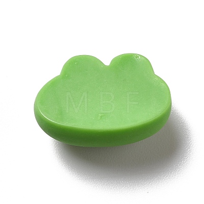 Opaque Resin Cabochons RESI-C013-01-1