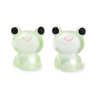 Luminous Resin Frog Ornament CRES-M020-07A-1