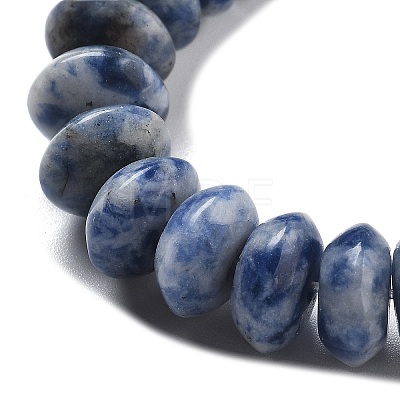 Natural Blue Spot Jasper Beads Strands G-P559-A15-02-1