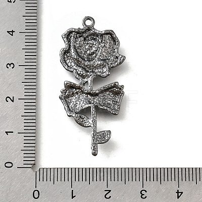 Alloy Enamel Gothic Style Pendants PALLOY-R157-06B-02B-1
