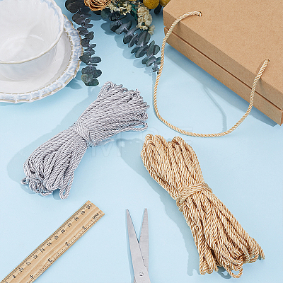 30M 2 Colors 3-Ply Polyester Twisted Cord OCOR-ME0001-88-1