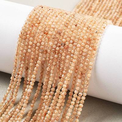 Natural Citrine(Heated) Beads Strands LS-G-RM250104-A8-1
