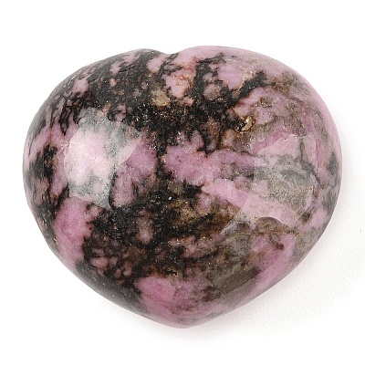 Natural Rhodonite Thumb Massage Stone G-I367-06D-1