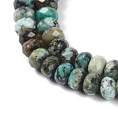 Natural African Turquoise(Jasper) Beads Strands G-N342-28B-1