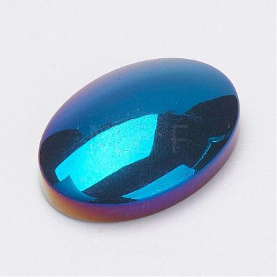 Non-Magnetic Synthetic Hematite Cabochons G-F424-03-1