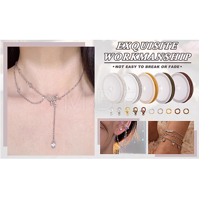Beadthoven DIY Chain Necklace Making Kit DIY-BT0001-39-1