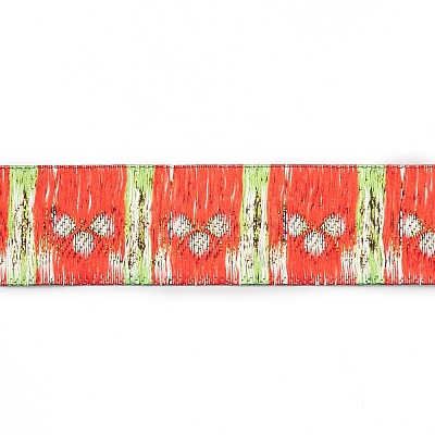 Ethnic Style Embroidery Polyester Ribbons OCOR-XCP0001-23A-1